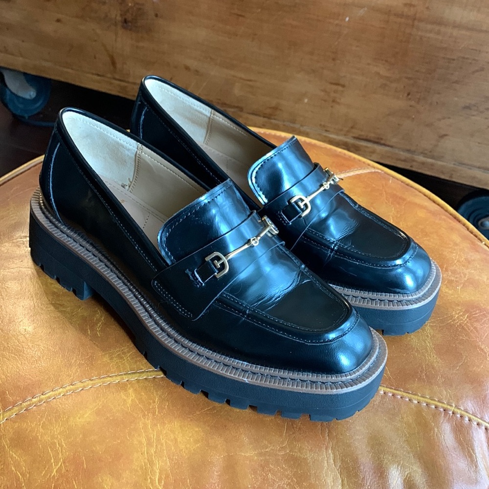 Sam Edelman Laurs Lug Sole Loafer Black
